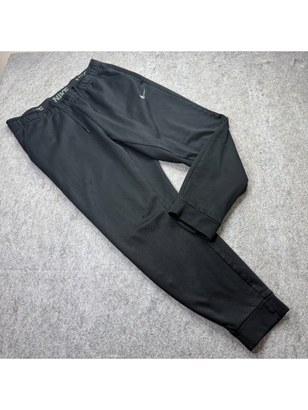 Nike Jogger Men XL Black Therma Tapered 29" DRI-FIT Training Standard Fit CV7739